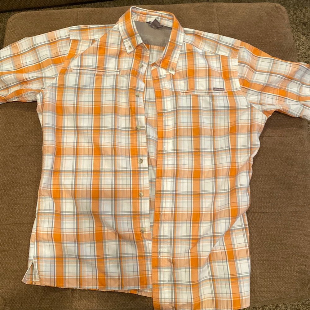 Short sleeve button up shirt